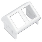 Siemon CTE-MXA-02-02 Angled CT Adapter for Two UTP MAX Modules or TERA Outlets